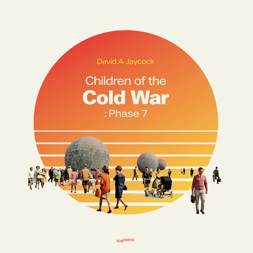 David a Jaycock Children Of The Cold War: Phase 7 - Clear & Orange Marble Vinyl - Record Album - Vinyl LP