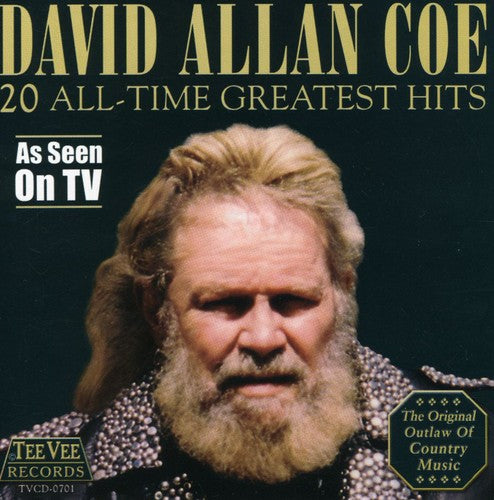 David Allan Coe 20 All-Time Greatest Hits - CD Album