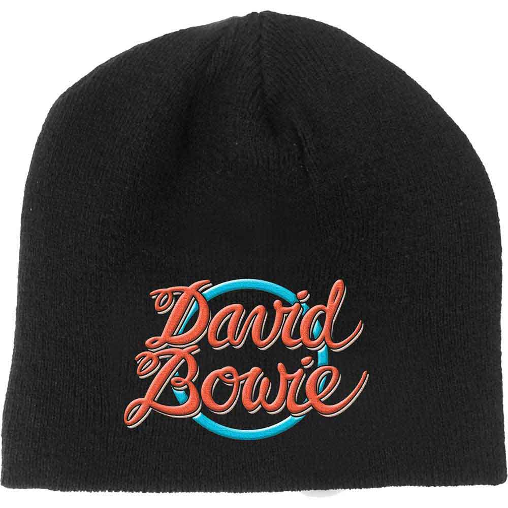 David Bowie 1978 World Tour Logo Black