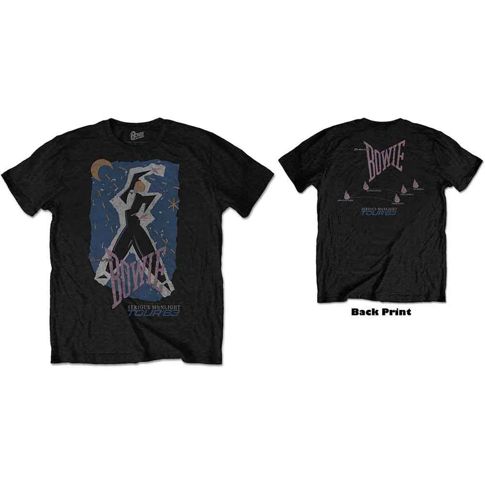 David Bowie 83' Tour Black