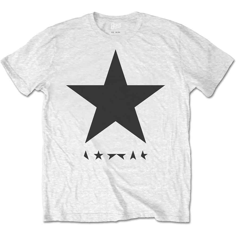 David Bowie Blackstar on White White