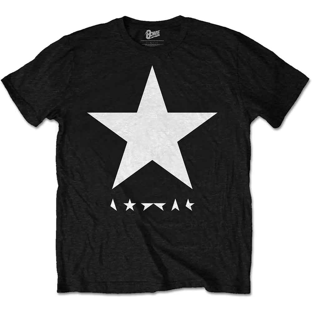 David Bowie Blackstar (White Star on Black) Black