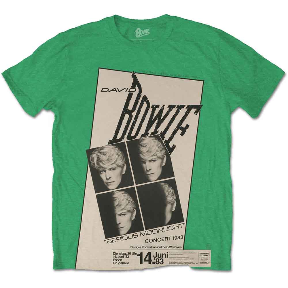 David Bowie Concert '83 Green