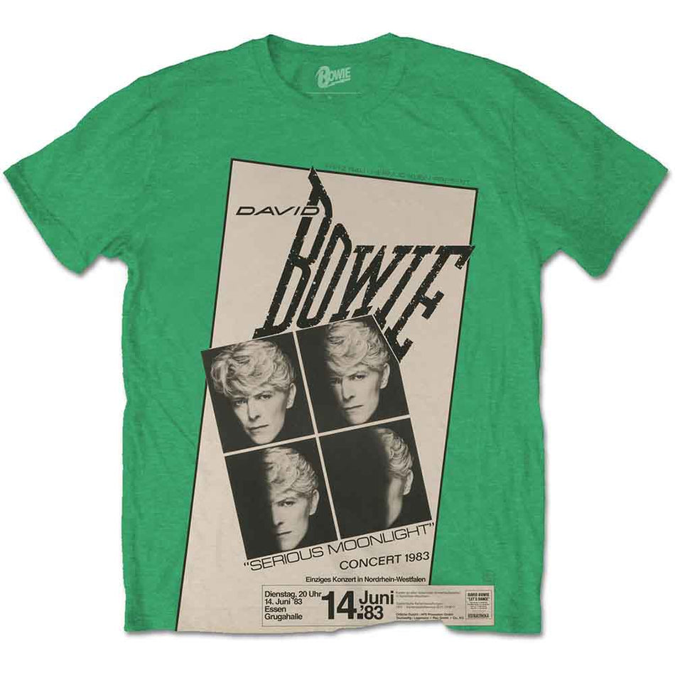 David Bowie Concert '83 Green