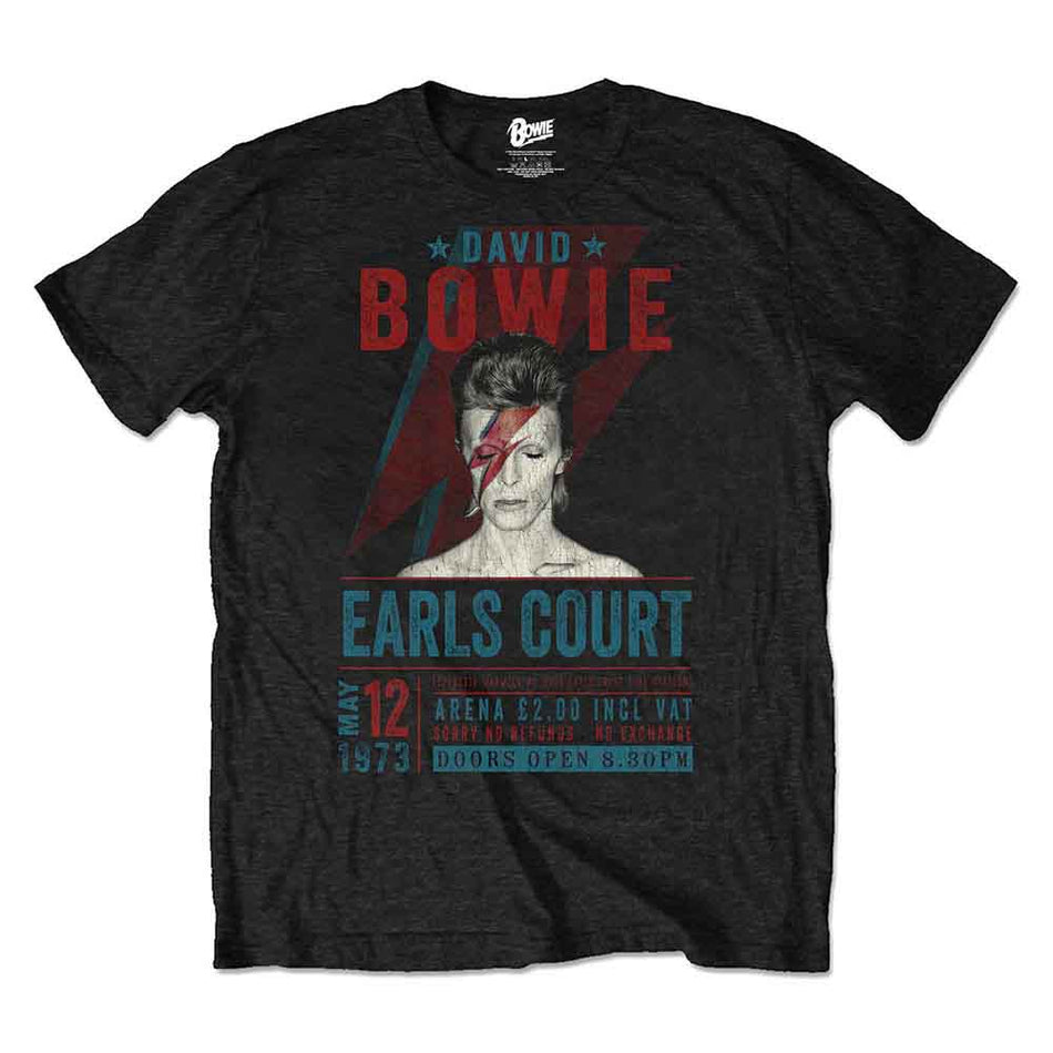 David Bowie Earls Court '73 Black