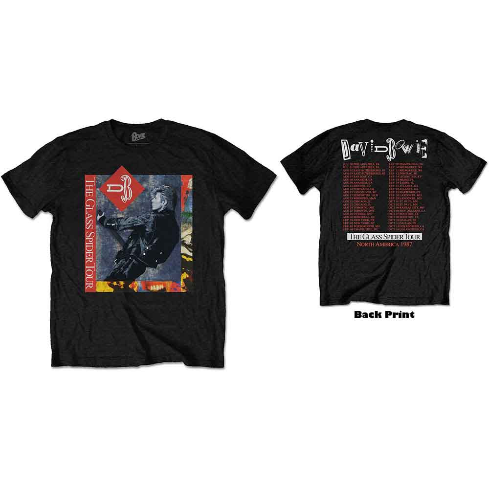 David Bowie Glass Spider Tour Black