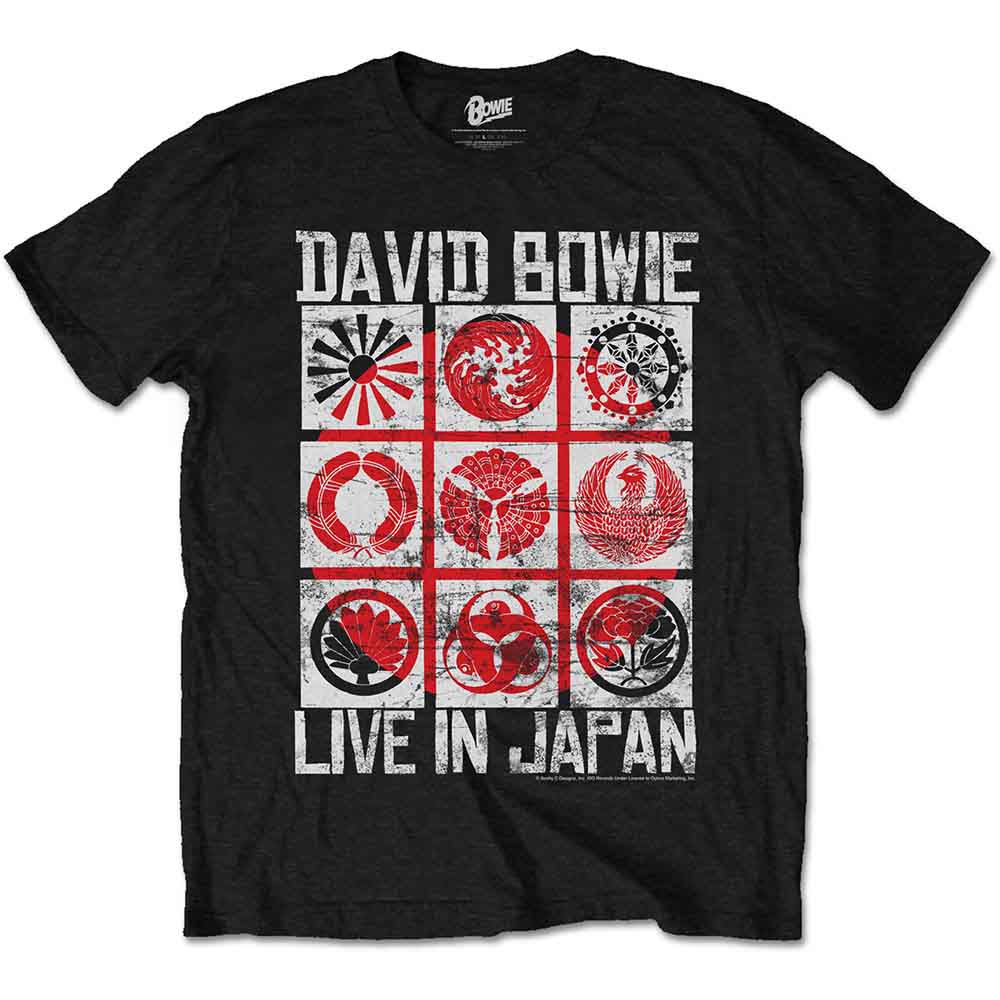 David Bowie Live in Japan Black