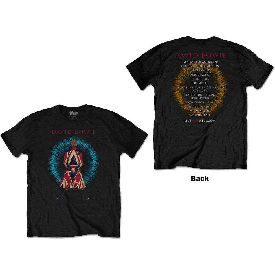 David Bowie LiveandWell.com Black