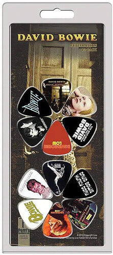 David Bowie Perri's - David Bowie - Guitar Picks (12 Pack) (Collectible, Guitar Pick)