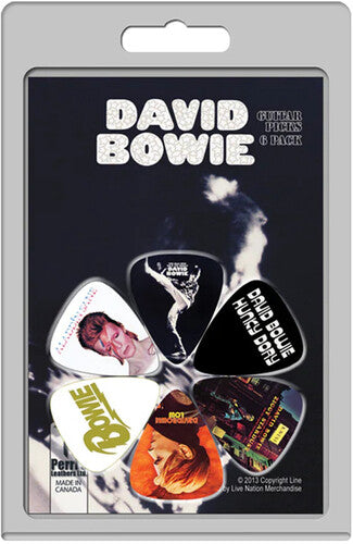 David Bowie Perri's - David Bowie - Legend - Guitar Picks (6 Pack)