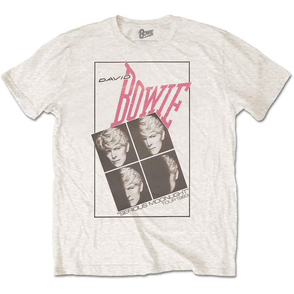 David Bowie Serious Moonlight White