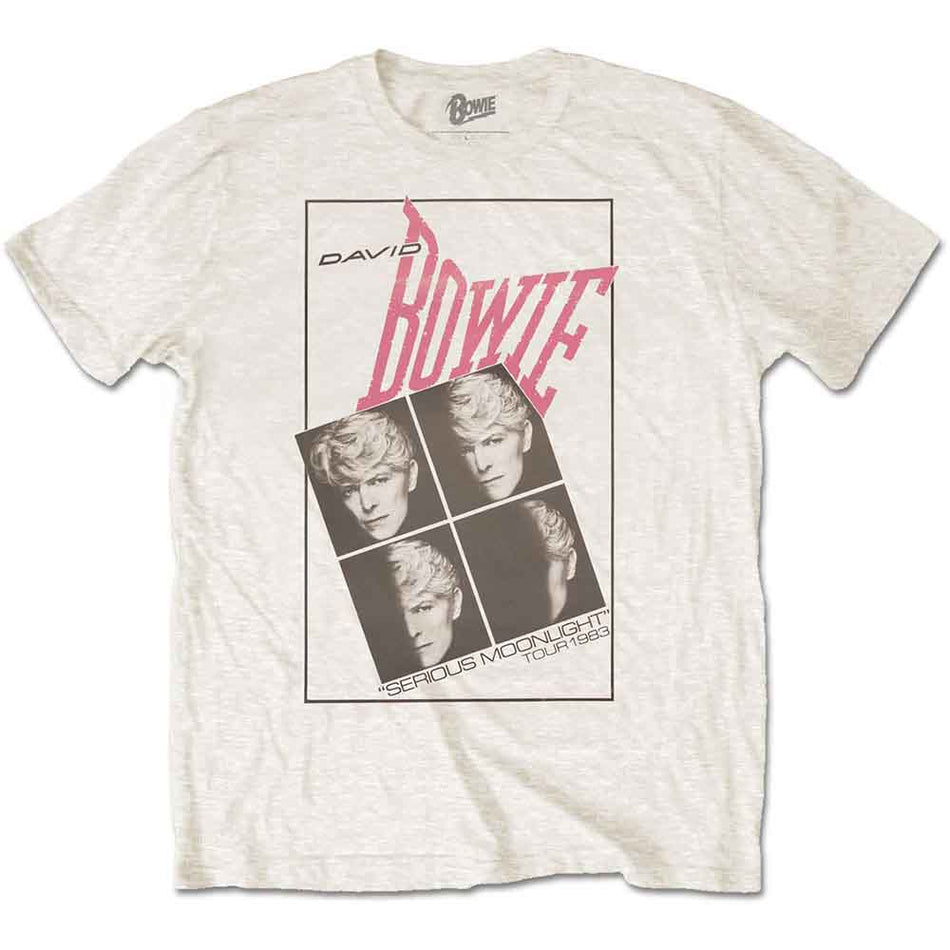 David Bowie Serious Moonlight White
