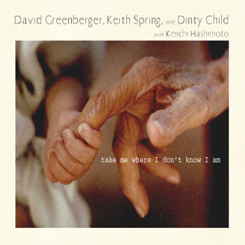 David Greenberger Take Me Where I Don't Know I Am - CD Album