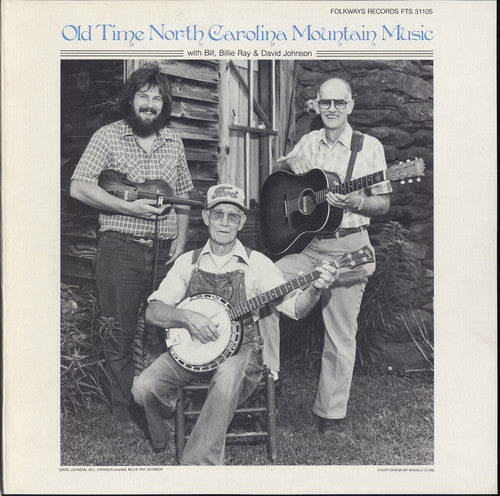 David Johnson Old Time North Carolina Mountain Music - CD Album