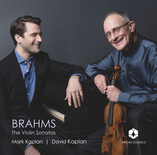 David Kaplan Brahms: The Violin Sonatas - Record Album - Vinyl LP