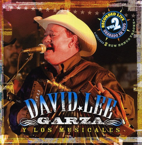 David Lee Garza Recorded Live, Vol. 2 - CD Album