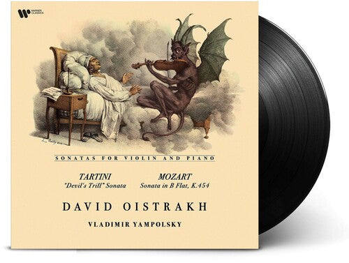 David Oistrakh Tartini, Mozart & Debussy - Record Album - Vinyl LP
