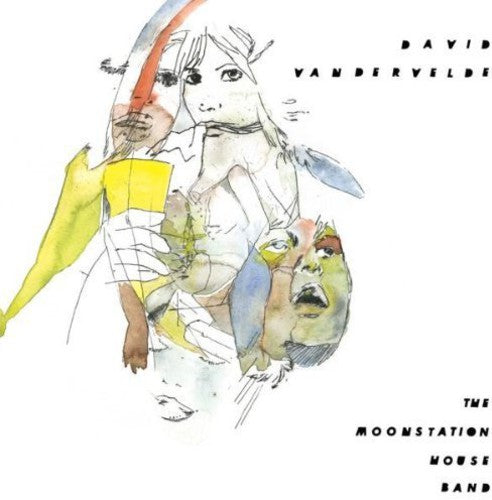 David Vandervelde The Moonstation House Band - Record Album - Vinyl LP