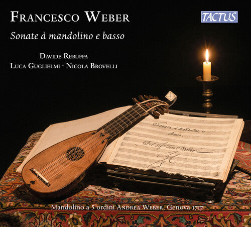 Davide Rebuffa Weber: Sonate a mandolino e basso - CD Album