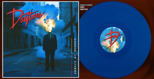 Daytona Garder La Flamme - Blue - Record Album - Vinyl LP