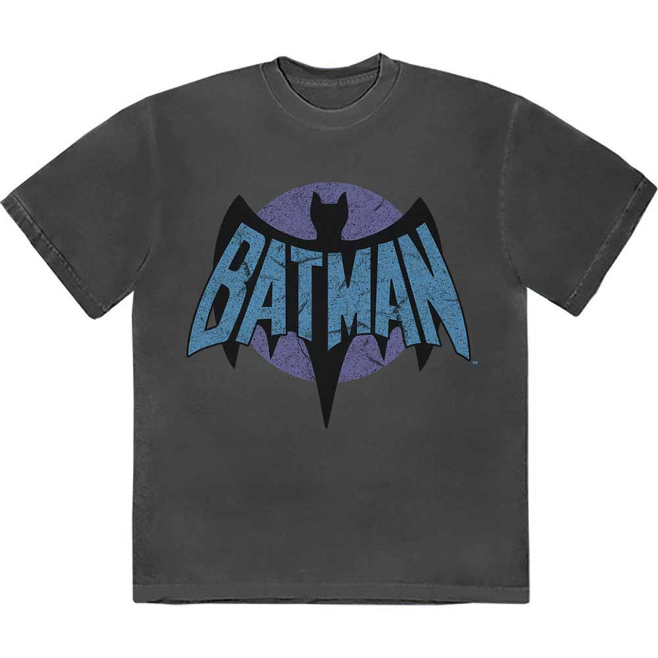 DC Comics Batman Retro Logo Grey