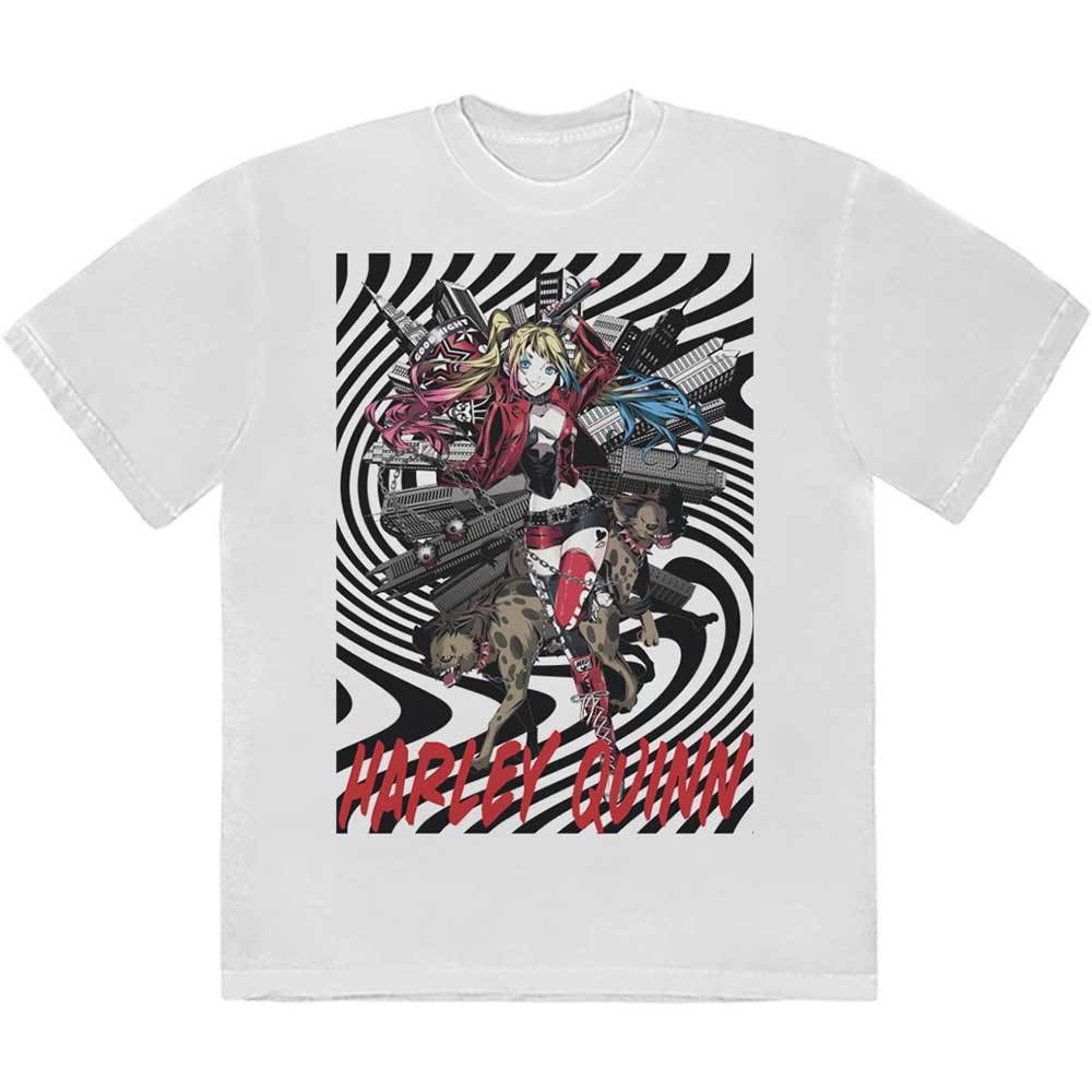 DC Comics Harley Quinn Spiral White