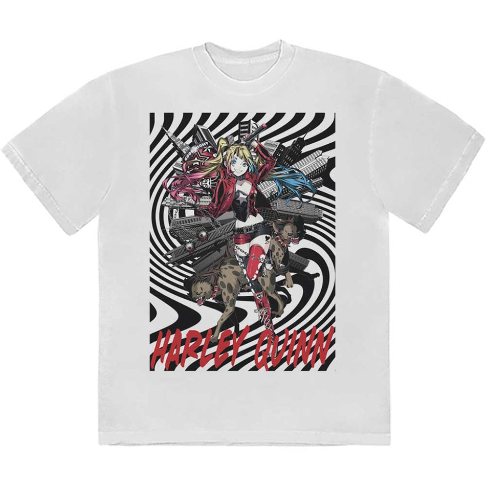 DC Comics Harley Quinn Spiral White