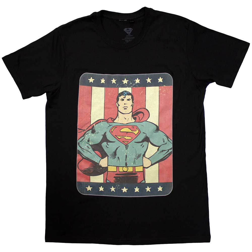 DC Comics Superman Stripes Black
