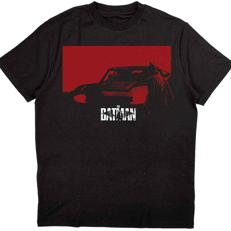DC Comics The Batman Red Car Black