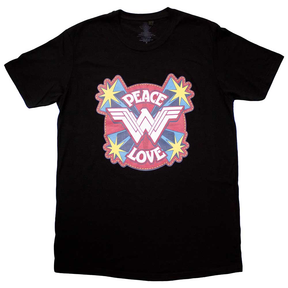 DC Comics Wonder Woman Peace & Love Black