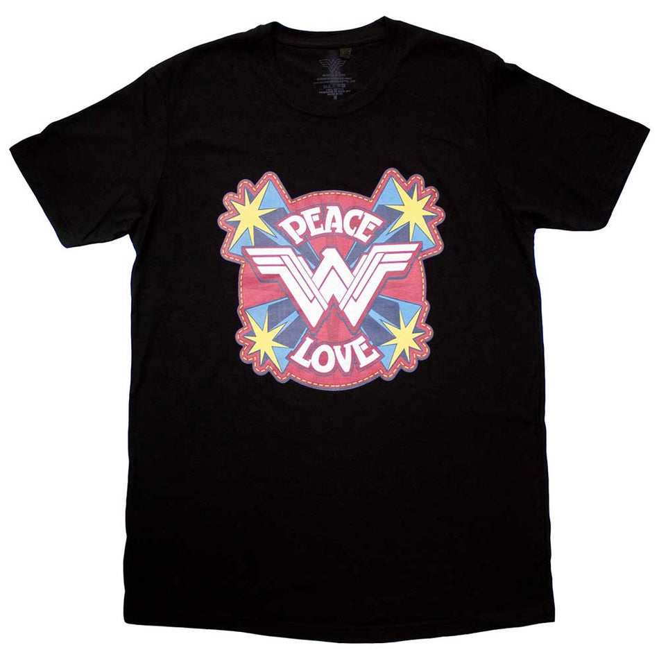 DC Comics Wonder Woman Peace & Love Black