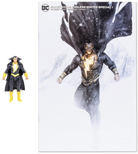 Dc Direct DC Direct - Endless Winter - Page Punchers - 3" Black Adam Figure with Comic - Collectible