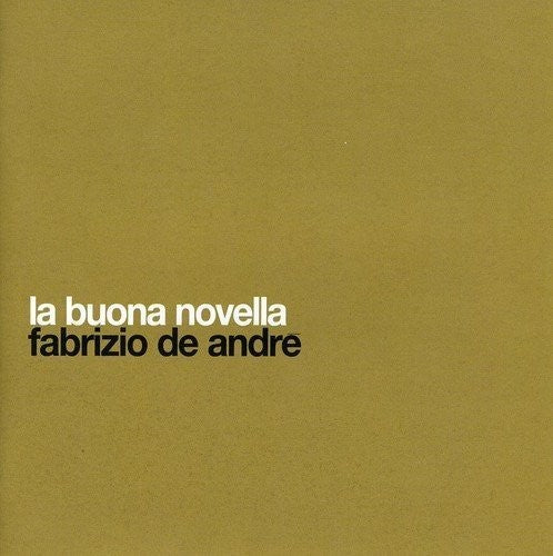 De Andre, Fabrizio La Buona Novella - Record Album - Vinyl LP