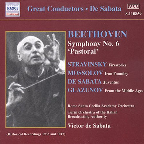 De Sabata / Beethoven / Stravinsky / Glazunov Great Conductors - CD Album