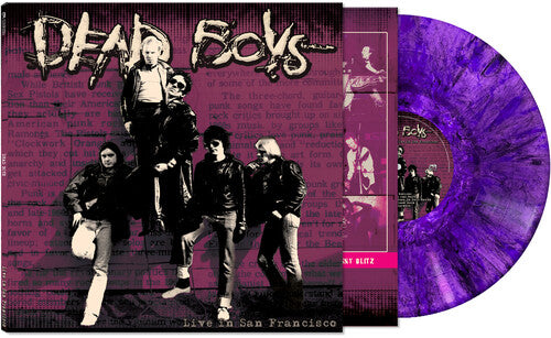 Dead Boys Live In San Francisco - Record Album - Vinyl LP
