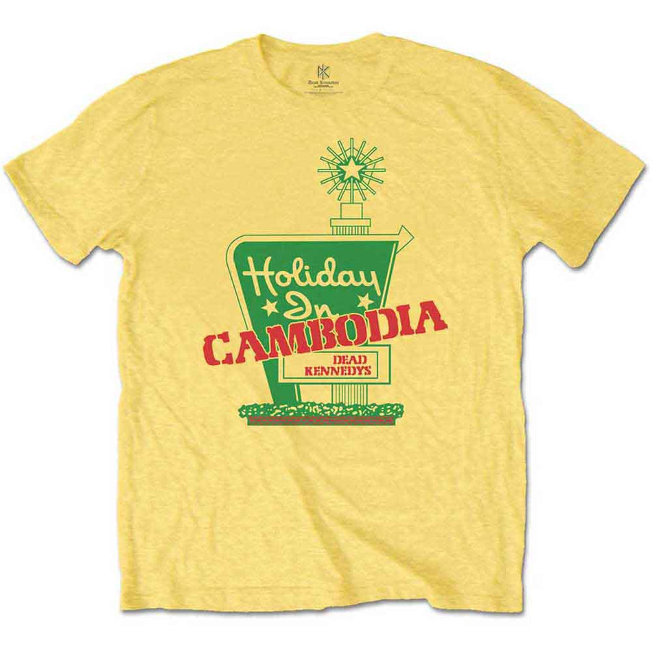 Dead Kennedys Holiday in Cambodia Yellow