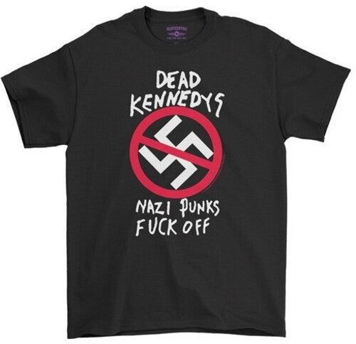 Dead Kennedys Nazi Punks - Heavy Cotton Unisex T-Shirt (Black)