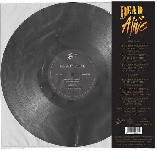 Dead or Alive You Spin Me Round - Record Album - Vinyl LP