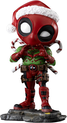 Deadpool Holidays Version Marvel Comics Minico Marvel Comics - MiniCo - Holidays Version Deadpool Figure - CD Album