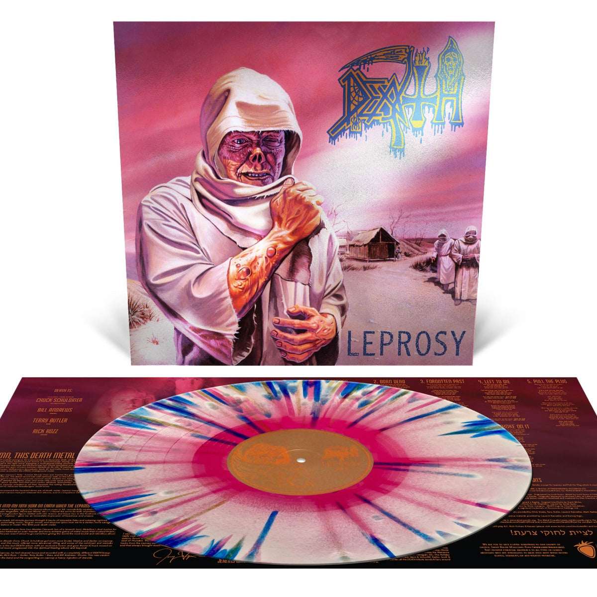 Death Leprosy (Colored Vinyl, Pink, White, Blue, Reissue)