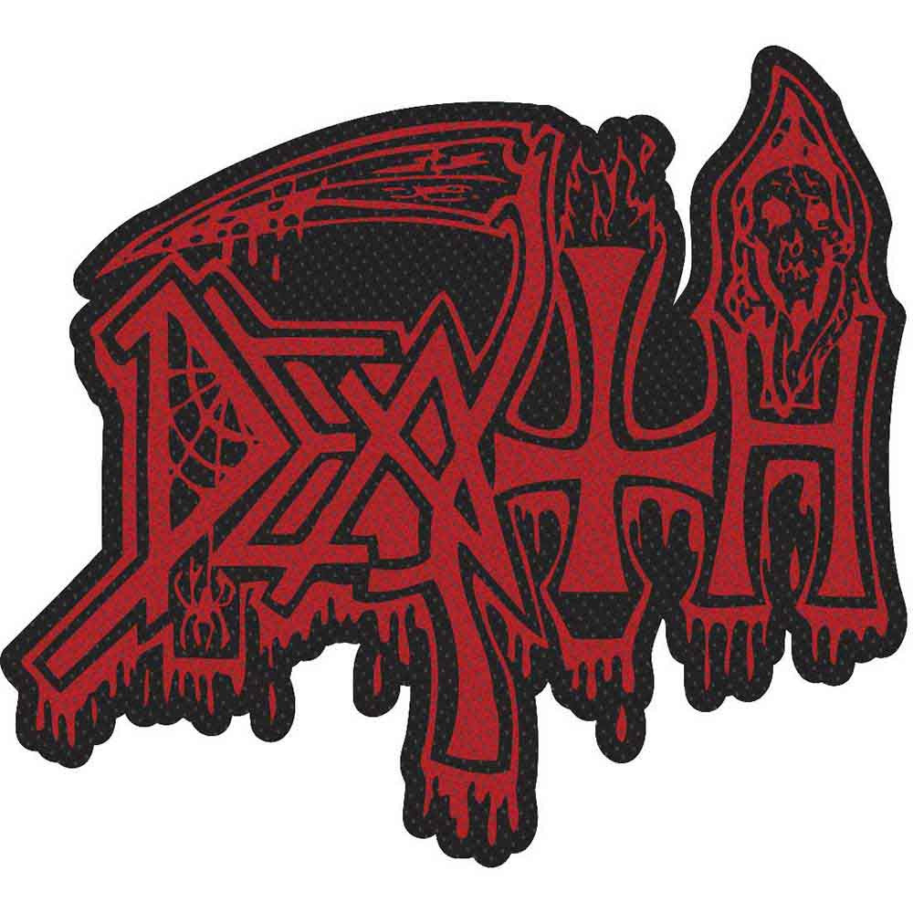 Death Logo Cut Out Standard Patch