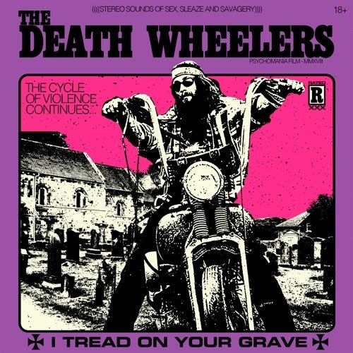 Death Wheelers I Tread On Your Grave - Record Album - Vinyl LP