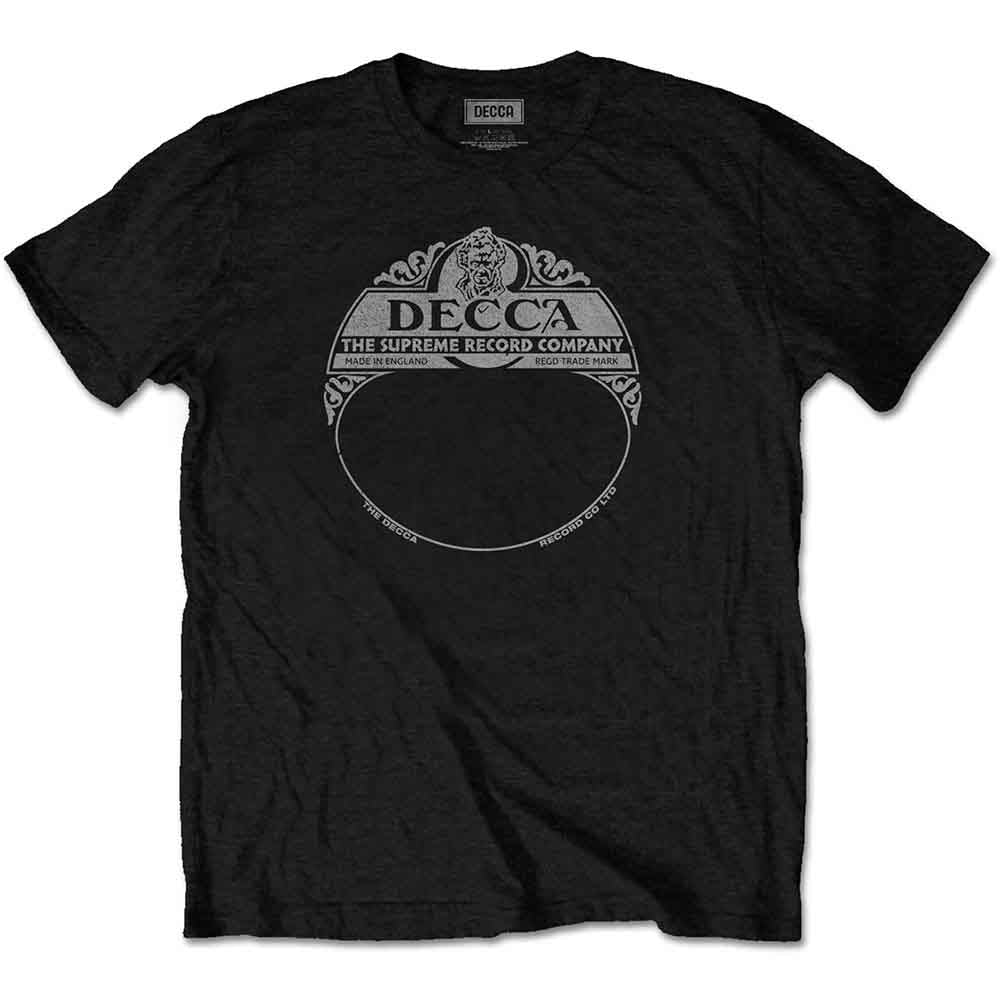 Decca Records Supreme Label Black