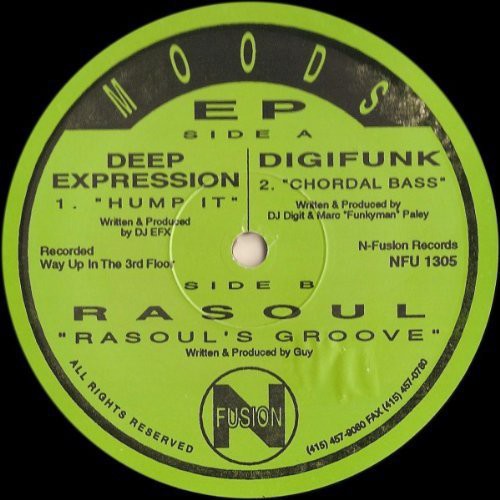 Deep Expression Digifunk Rasoul Moods - Record Album - Vinyl LP