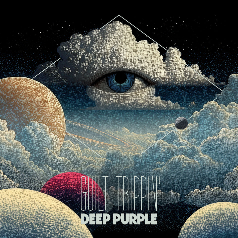 Deep Purple Guilt Trippin' (Limited) (Silver/Blue Splatter 12" Maxi Single)