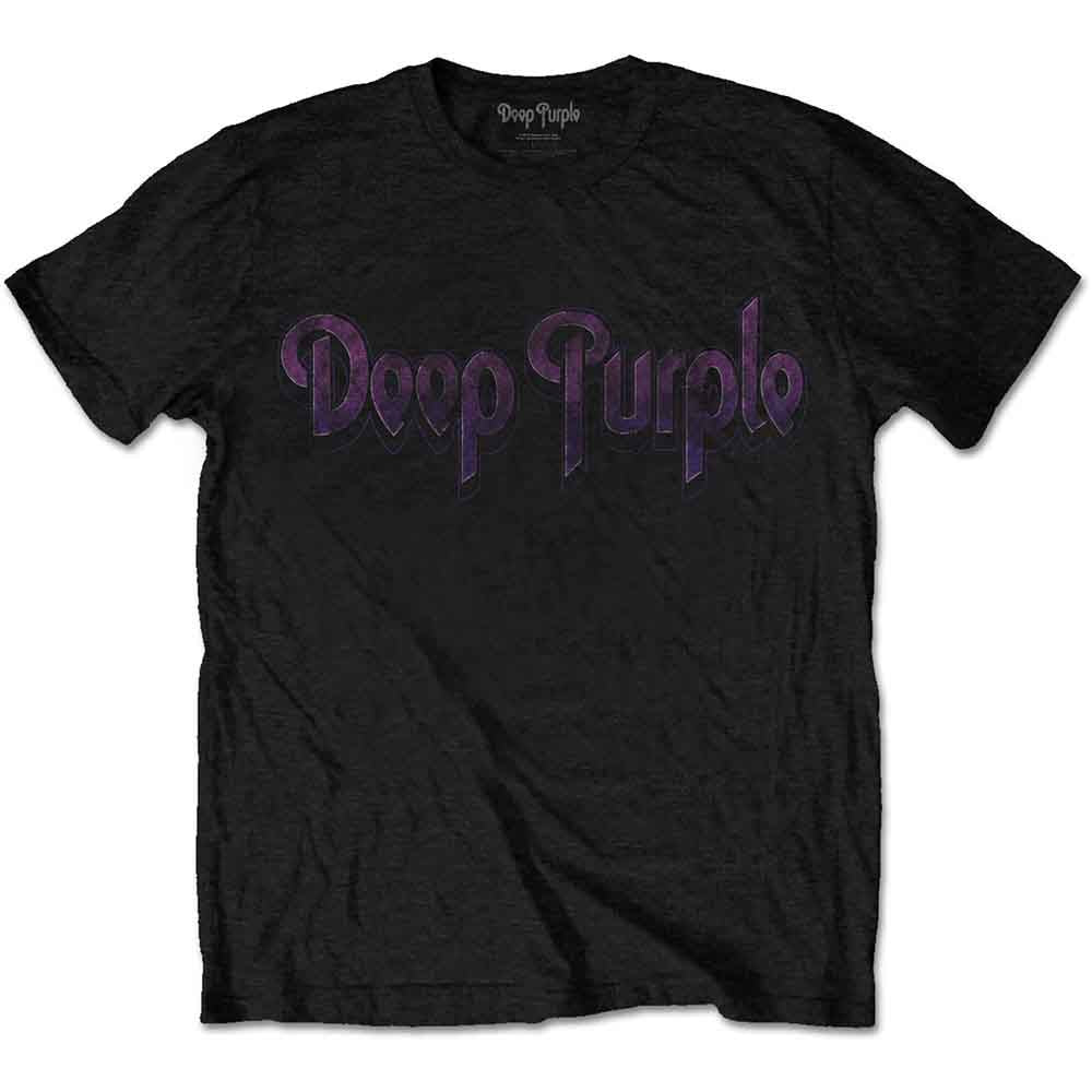 Deep Purple Vintage Logo Black