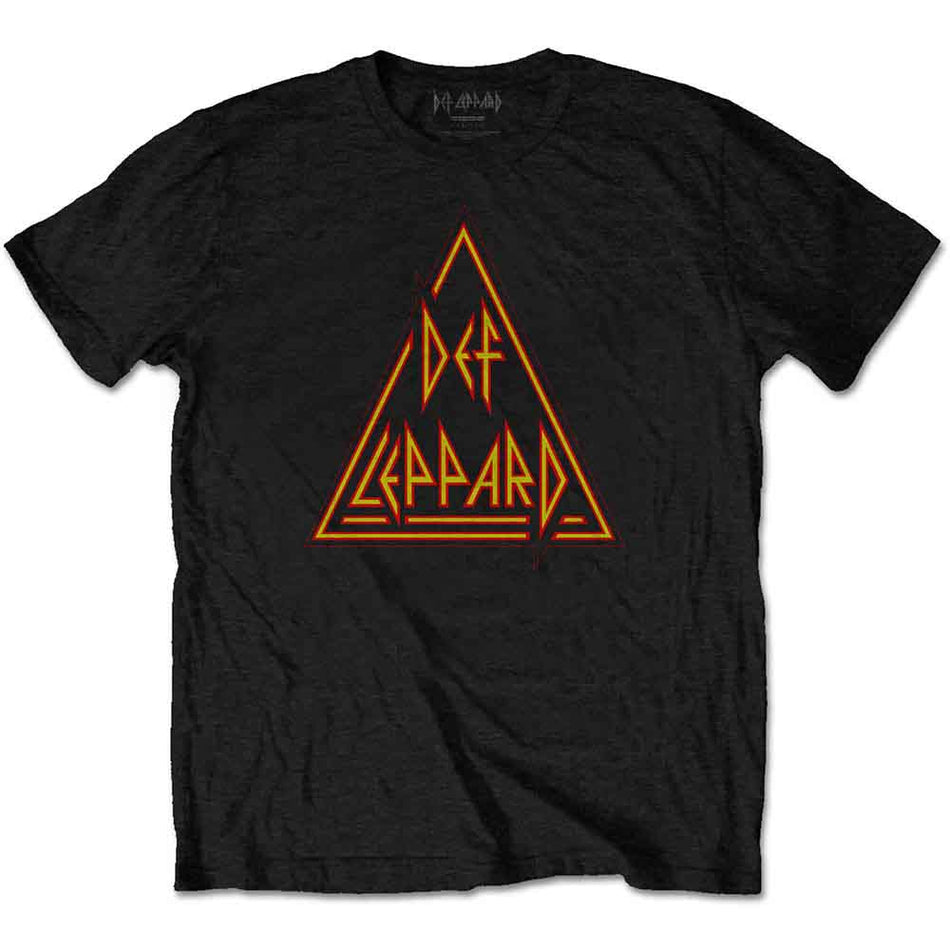 Def Leppard Classic Triangle Black