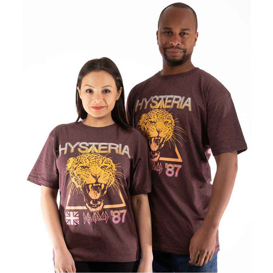 Def Leppard Hysteria World Tour Brown