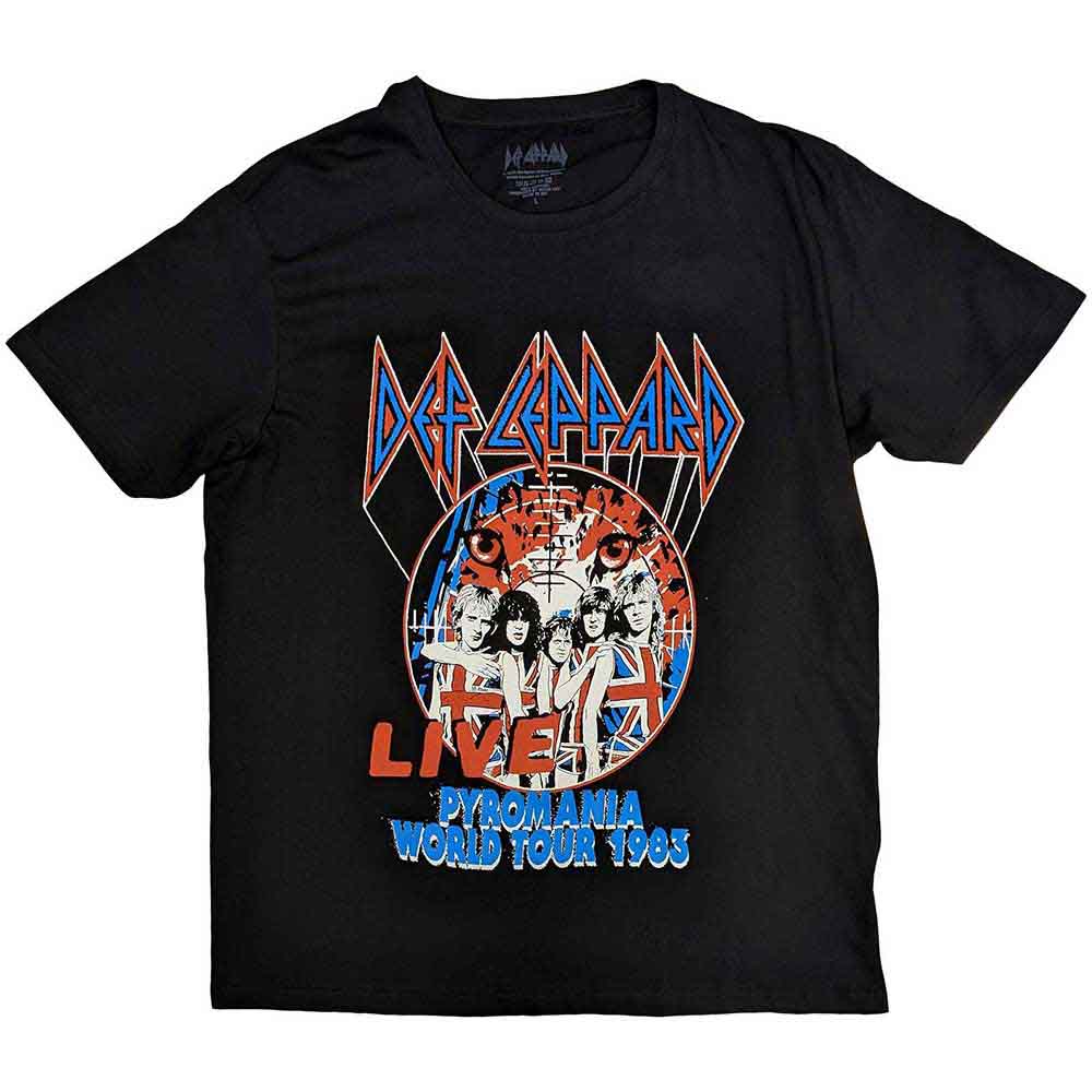 Def Leppard Pyro World Tour Black