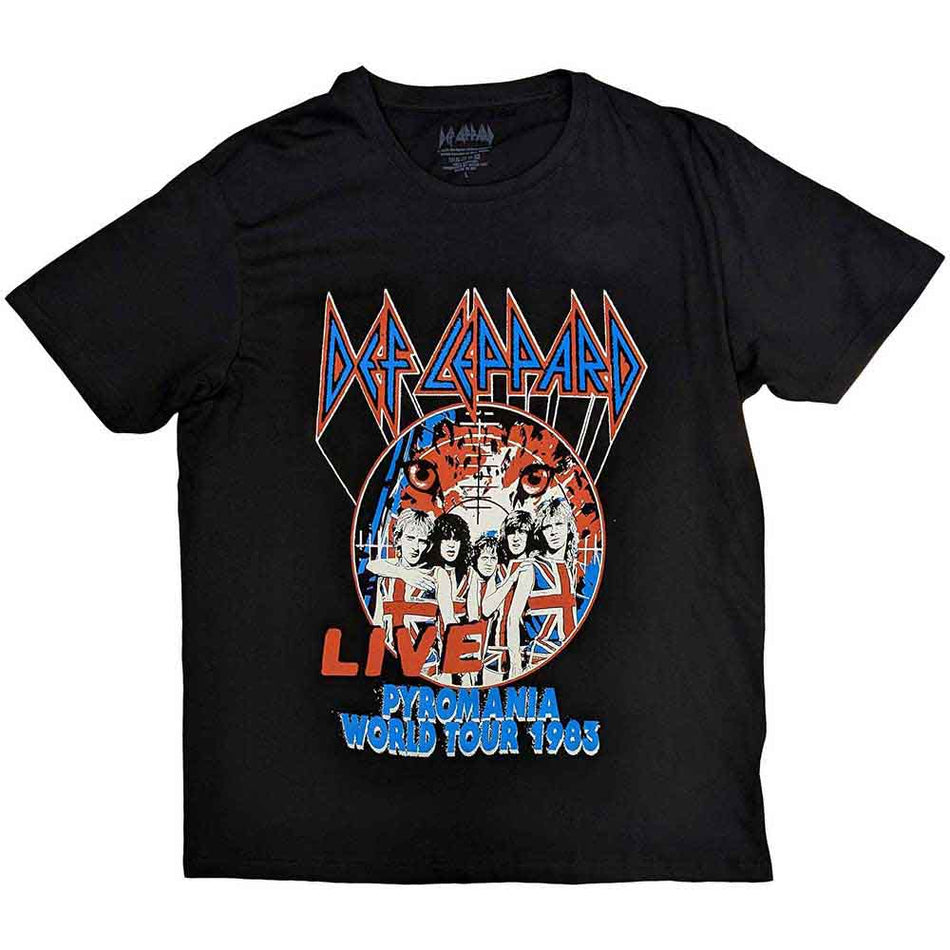 Def Leppard Pyro World Tour Black